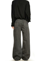 Washed Micro Flare Jeans – view 3