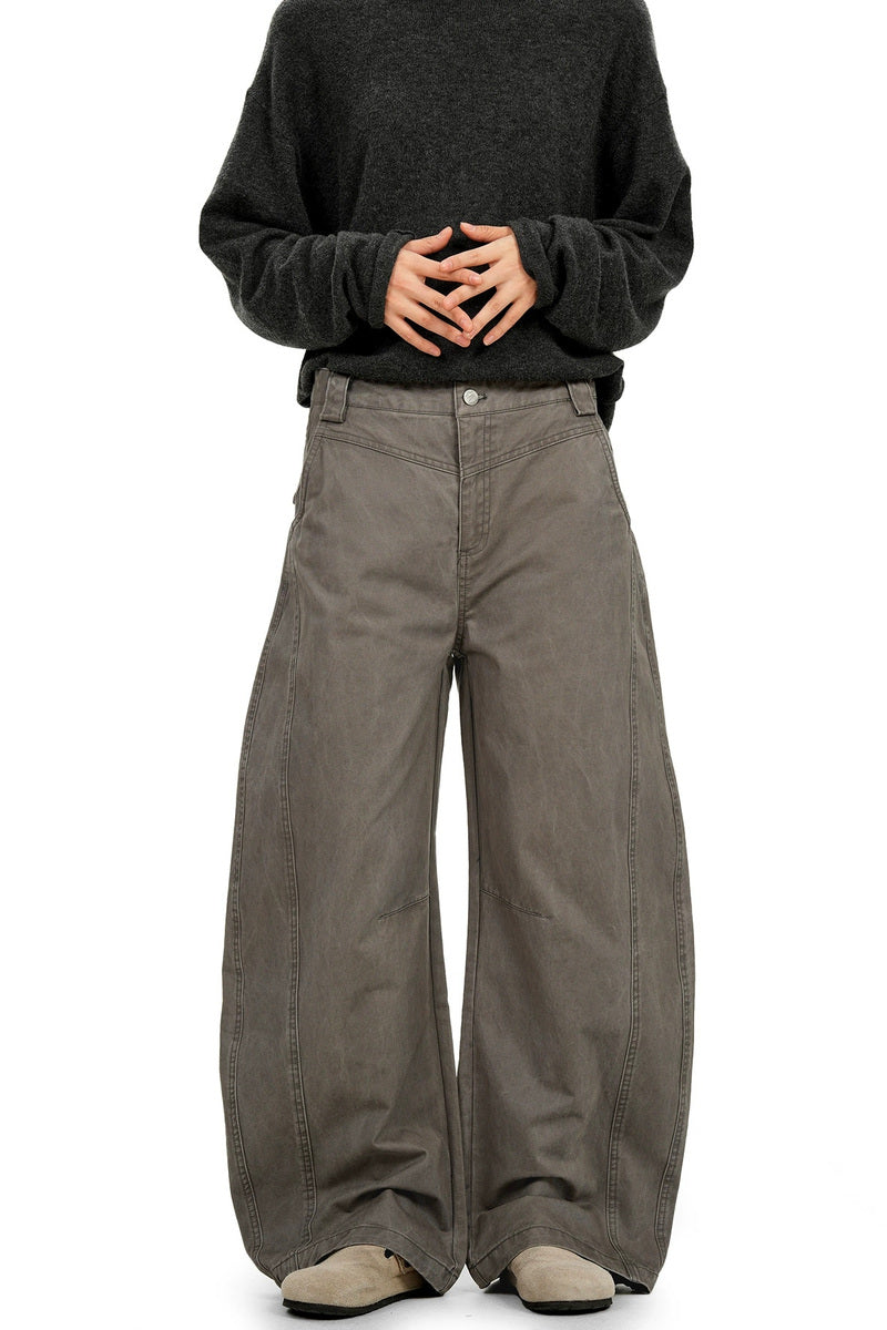 Washed Panel Utility Pants – view 1