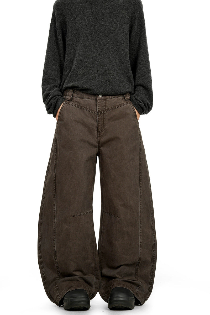 Washed Panel Utility Pants – view 3