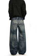 Whisker Fade Wide Jeans – view 3