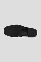 Wrinkled Calfskin Penny Loafers - Black - view 4