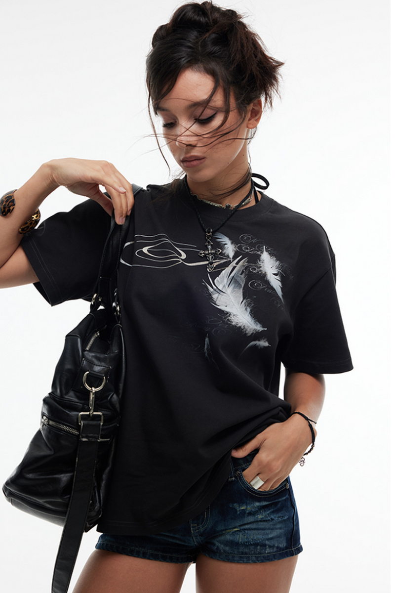 Fallen Feather Washed Tee