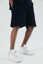 Antidote Embroidered Earth Logo Shorts