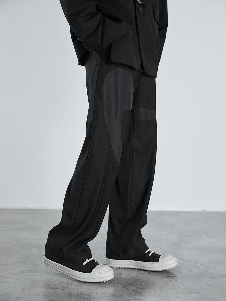 H/C Curve Loose Suit Trousers - UK Only