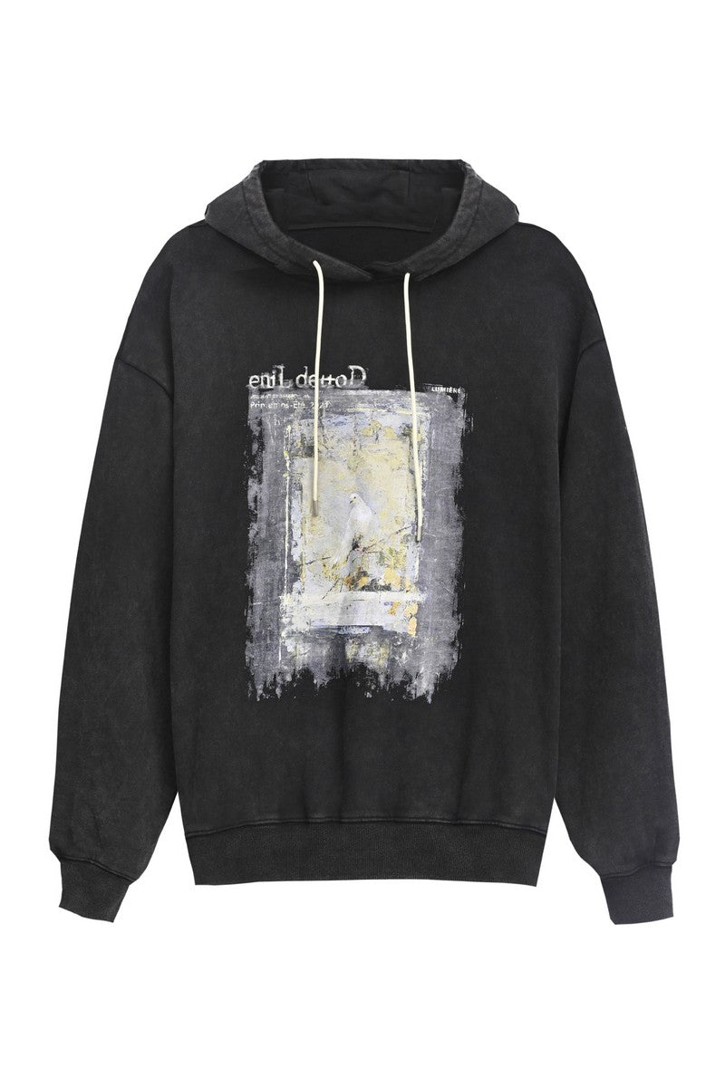 STEEPC Oil Painting Loose Hoodie