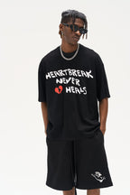 Drifting Apart Puff Print Tee