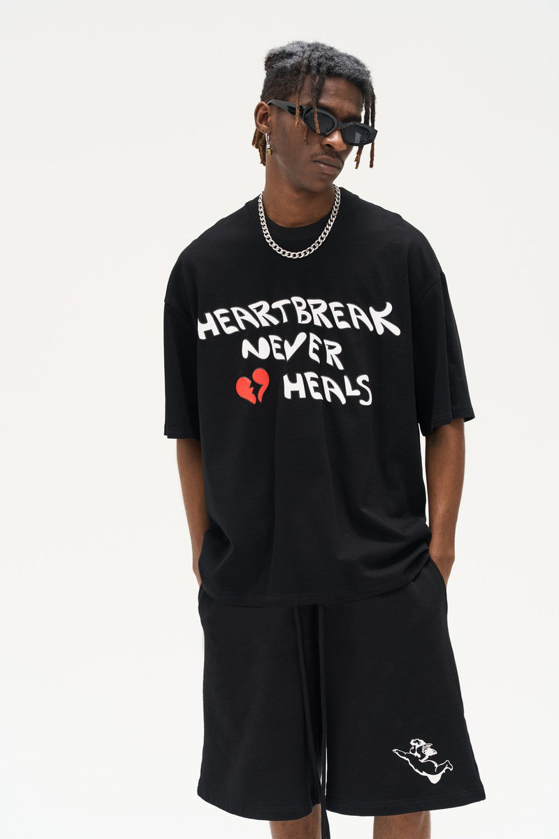 Drifting Apart Puff Print Tee
