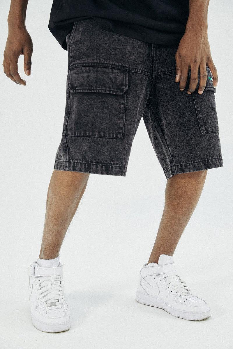 Antidote Washed Retro Jeans Shorts