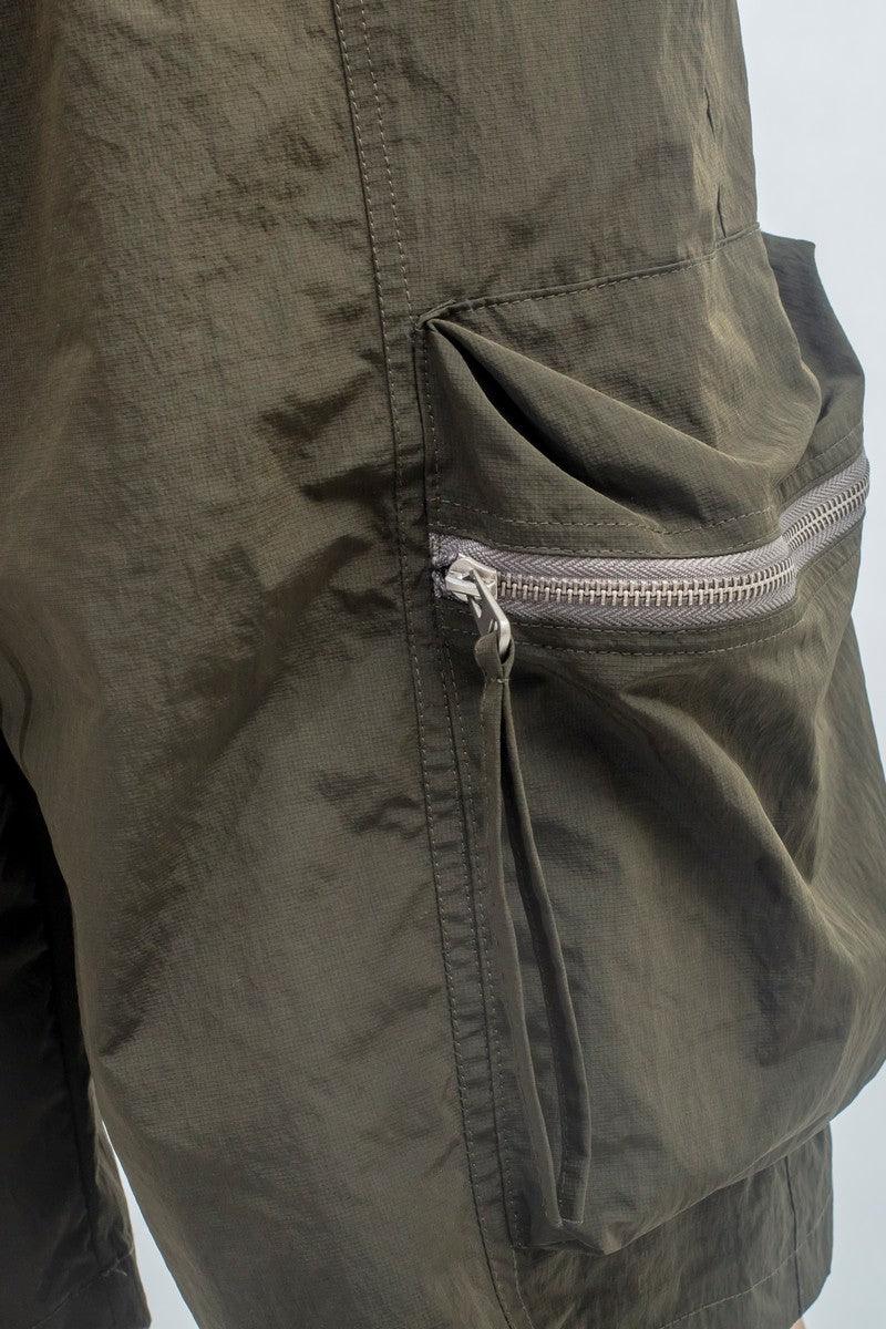 Error Code Multi Pocket Zipper Shorts