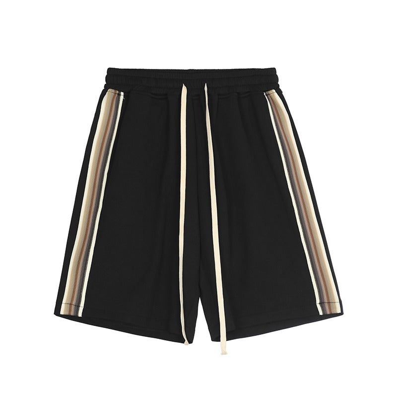 Contrast Stitched Shorts