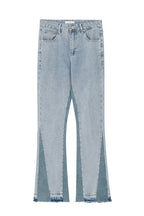 Vintage Washed Flared Jeans