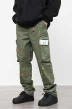 CZ Splash Ink Straight Trousers