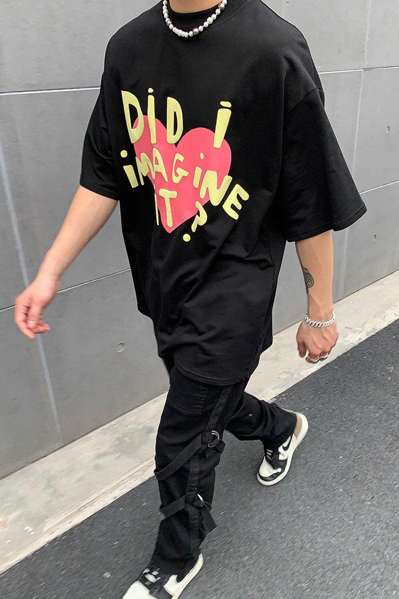 CZ Love Print Tee