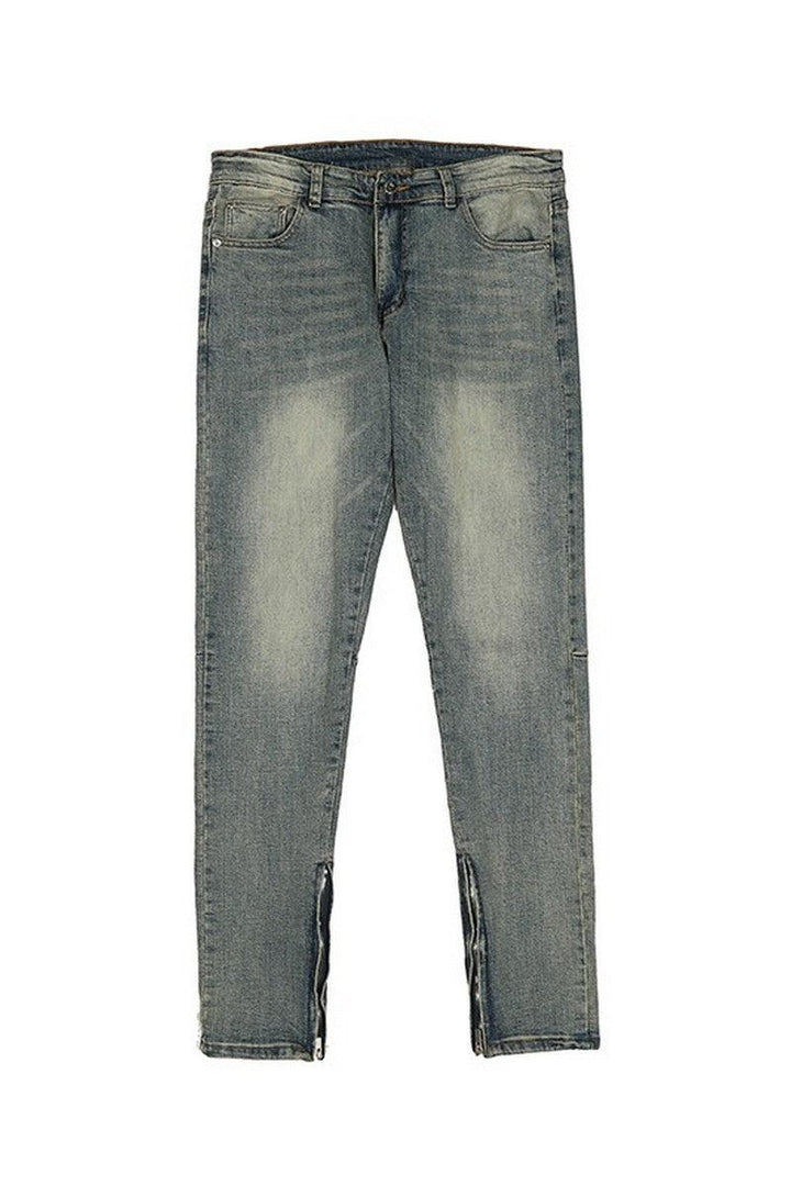 CZ Washed Adjustable Regular Fit Jeans