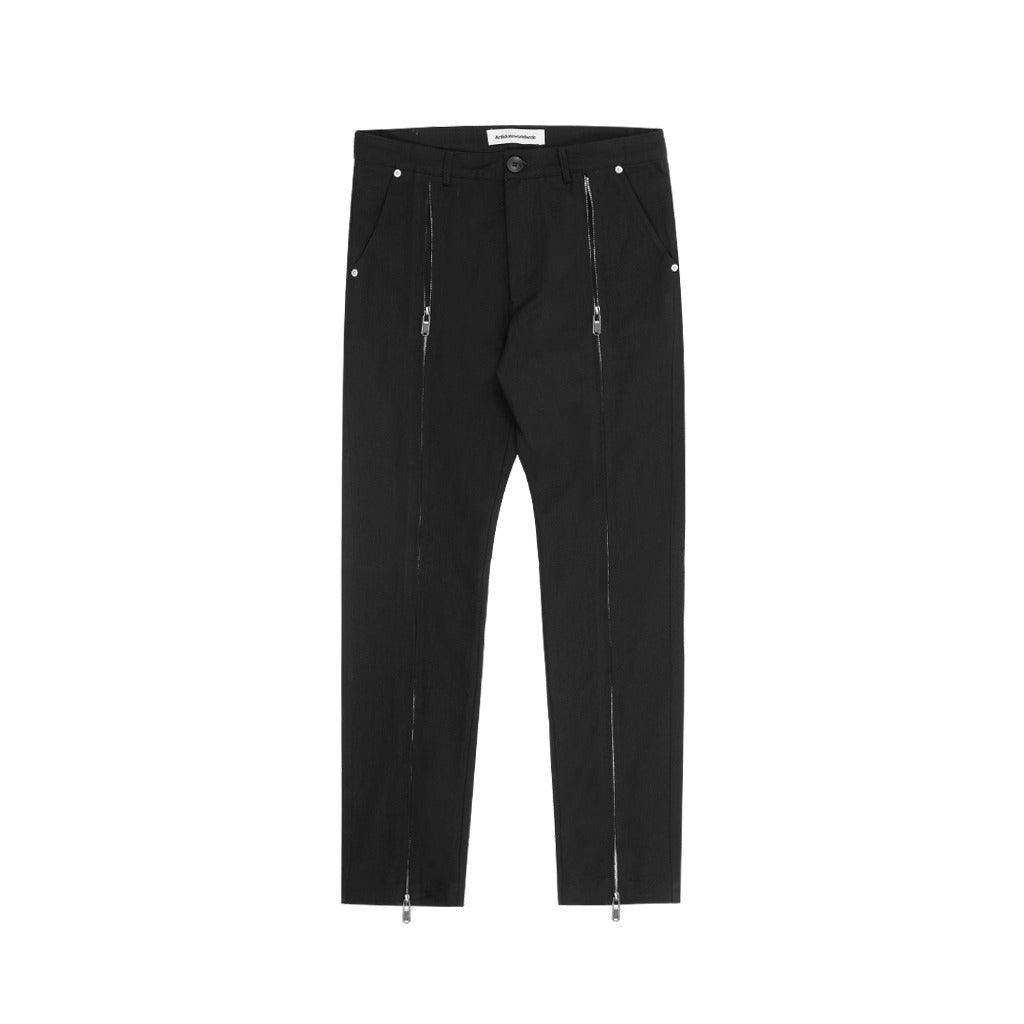 Antidote Front Zipper Straight Pants