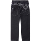 RMY Logo Irregular Jeans