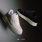 R-Evil Suede White Sneakers