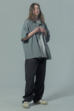 THINGY Light Blue Loose S/S Shirt