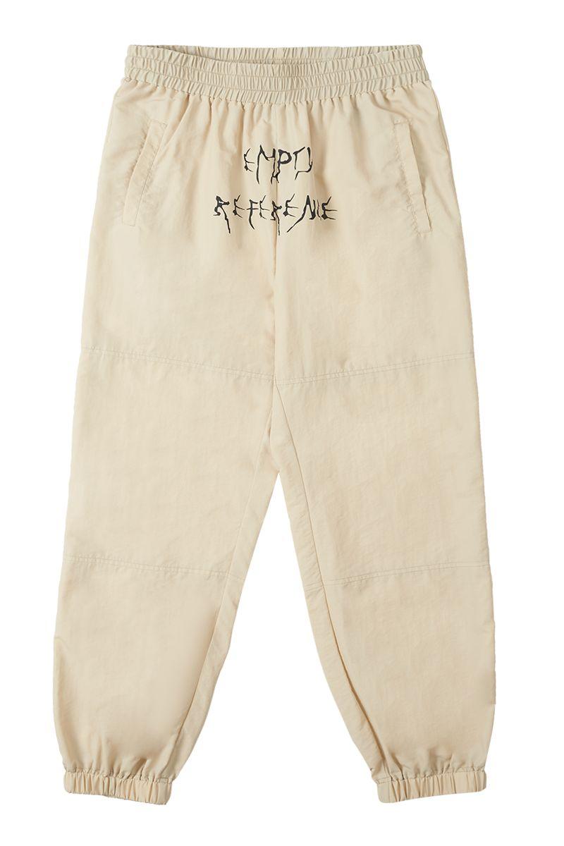 Empty Reference Smiley Logo Casual Pants