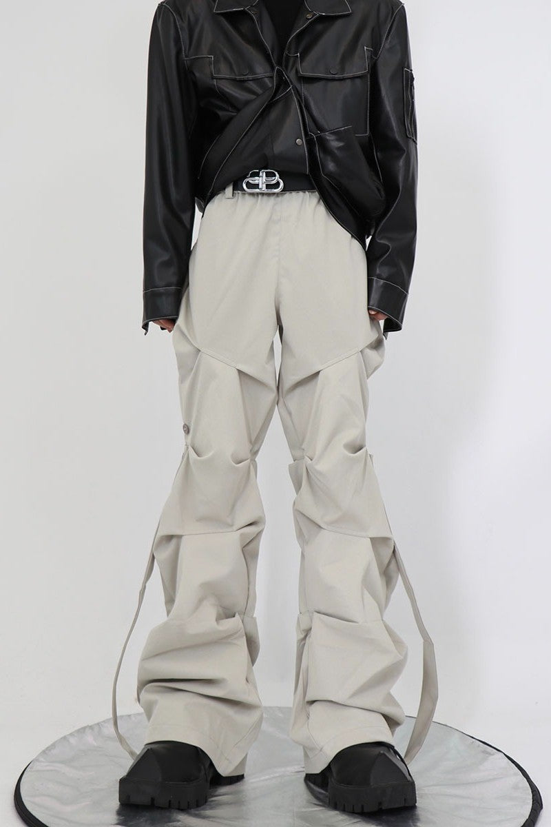 Pleated Loose Pants