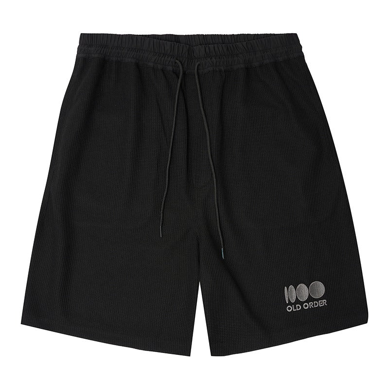 OO Waffle Loose Logo Shorts