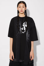 Unknown World Stitched Reconstructed Tee