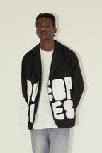 Empty Reference Deep Lies Print Suit
