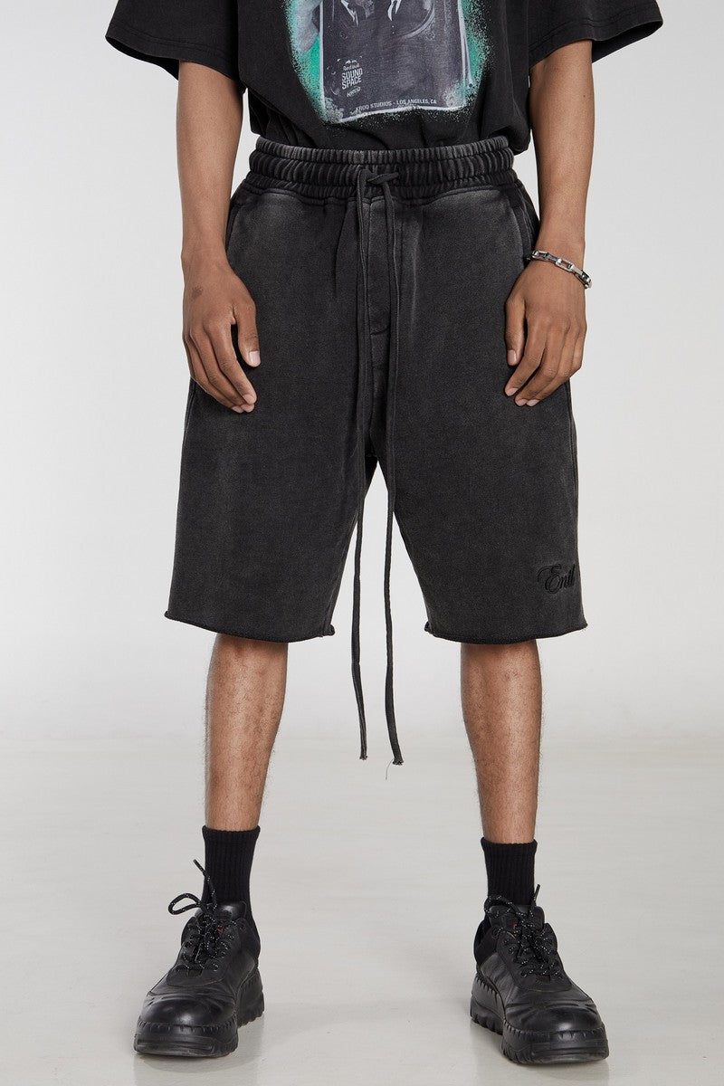 STEEPC Washed Old Shorts