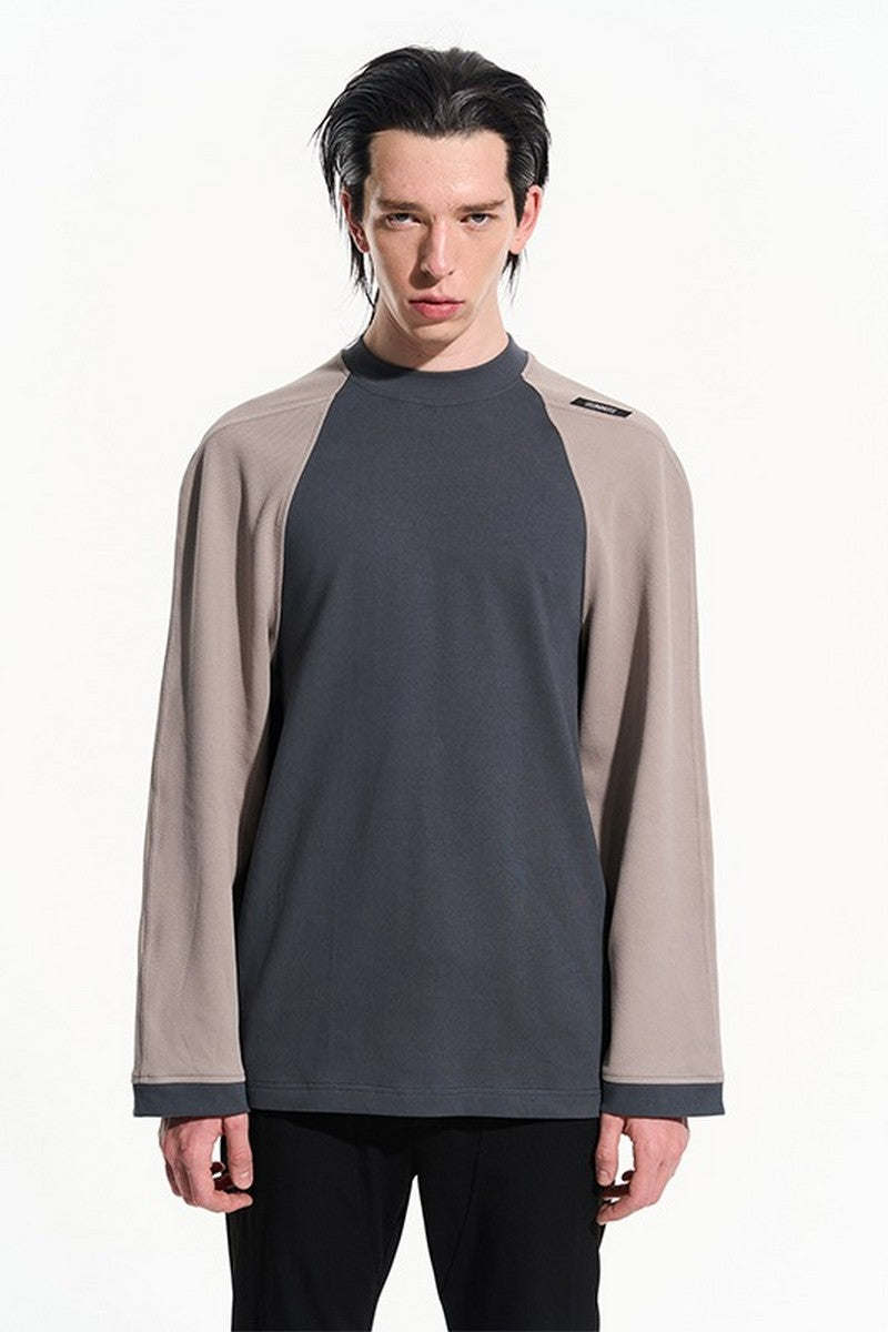 BNP Color Block L/S Tee