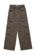 Multi Pocket Straight Trousers
