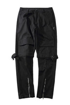 CZ Zipper Multi-Pocket Straight Trousers