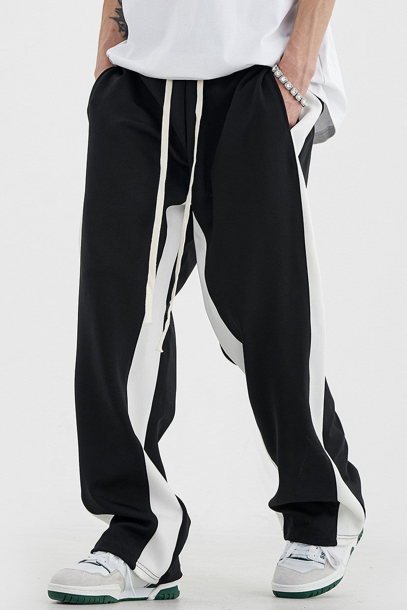 Striped Loose Sweatpants
