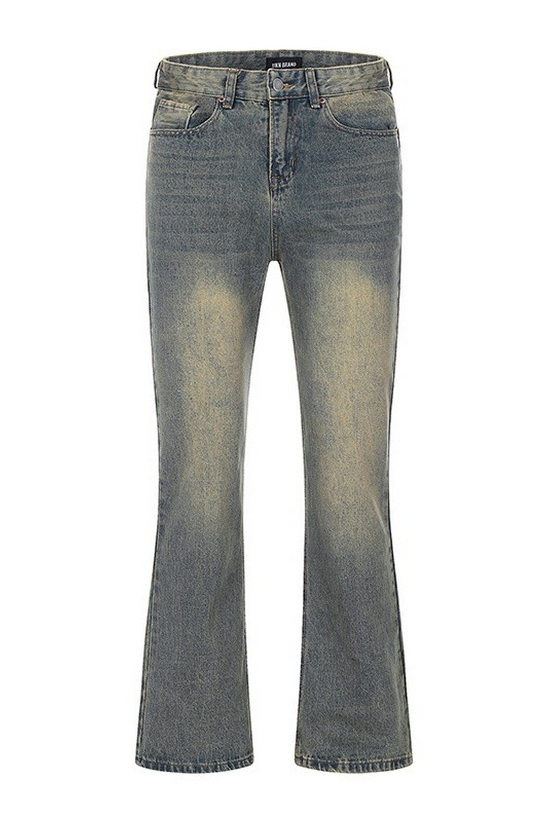 Washed Yellow Mud Jeans