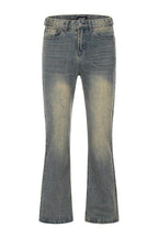 Washed Yellow Mud Jeans