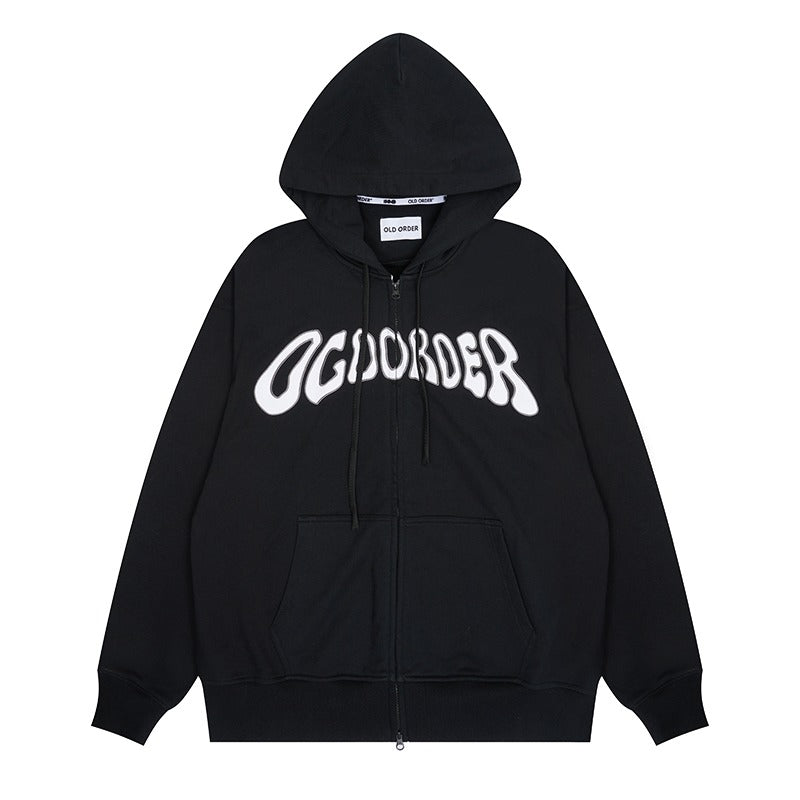 OO Logo Zip Up Hoodie