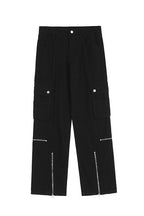 Zipper Straight Cargos