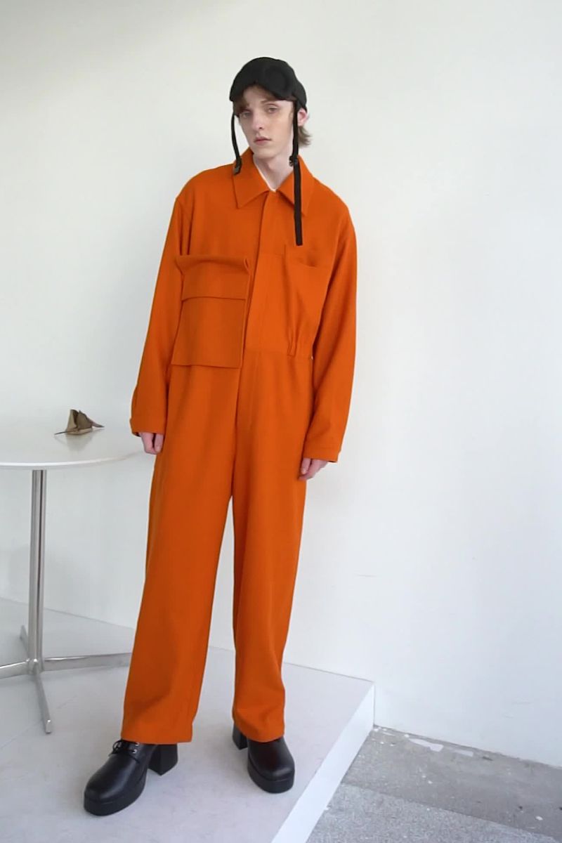 Mix7 Orange Tactical Jumpsuit