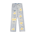CZ Sunflowers Vintage Distressed Jeans