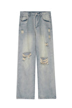 CZ Distressed Loose Jeans