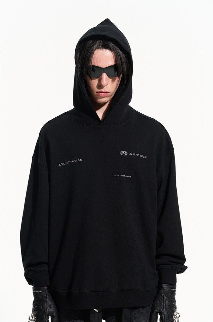 BNP Embroidered Washed Hoodie