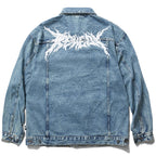 RMY Logo Print Jeans Jacket