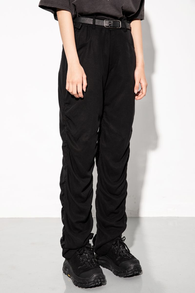 Unknown World Wrinkled Pleated Trousers