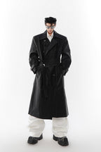 AC PU Leather Coat