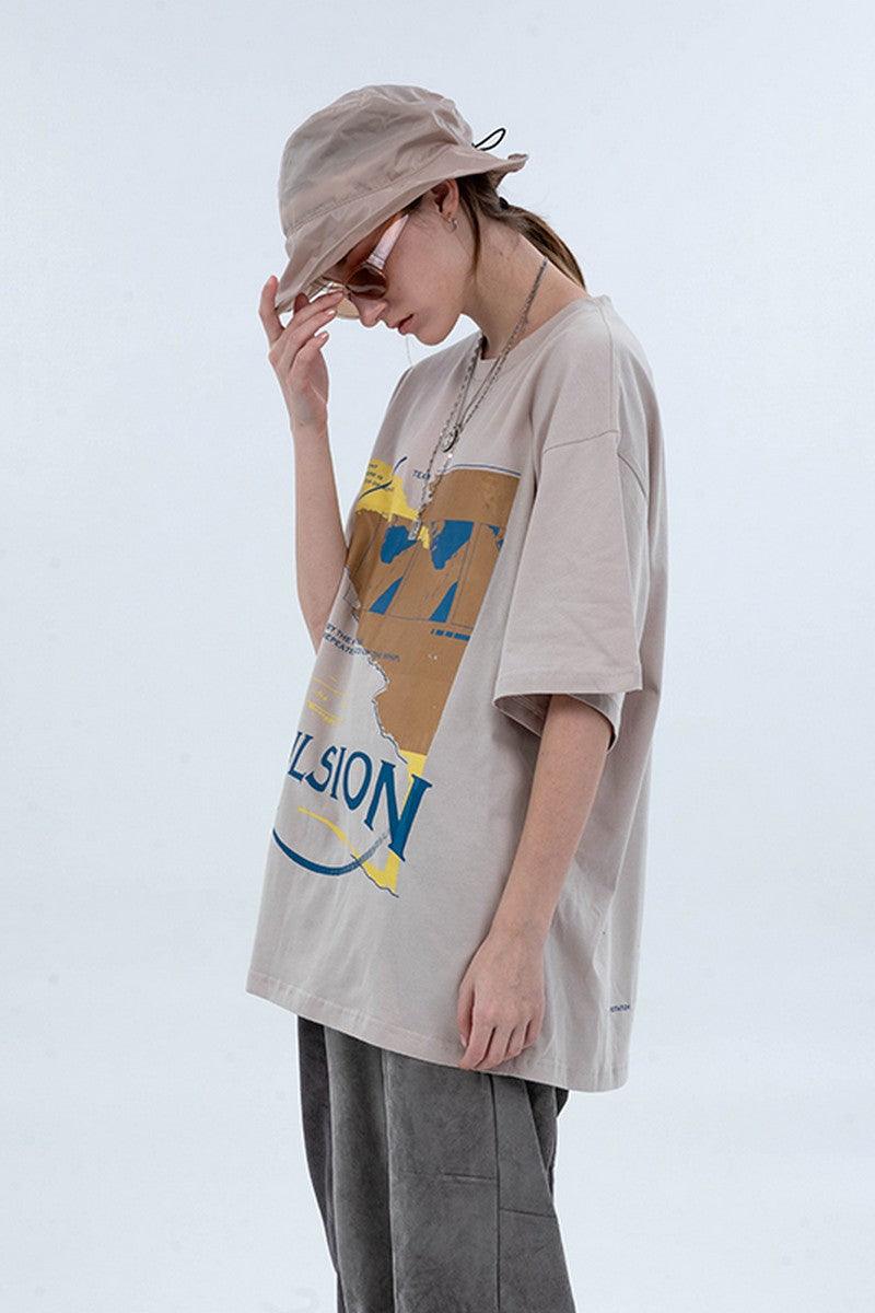 Center of Rotation Character Print Tee