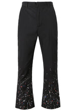 Old Order Splash Ink Flared Trousers