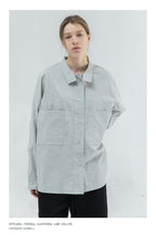 THINGY Light Green Loose L/S Shirt