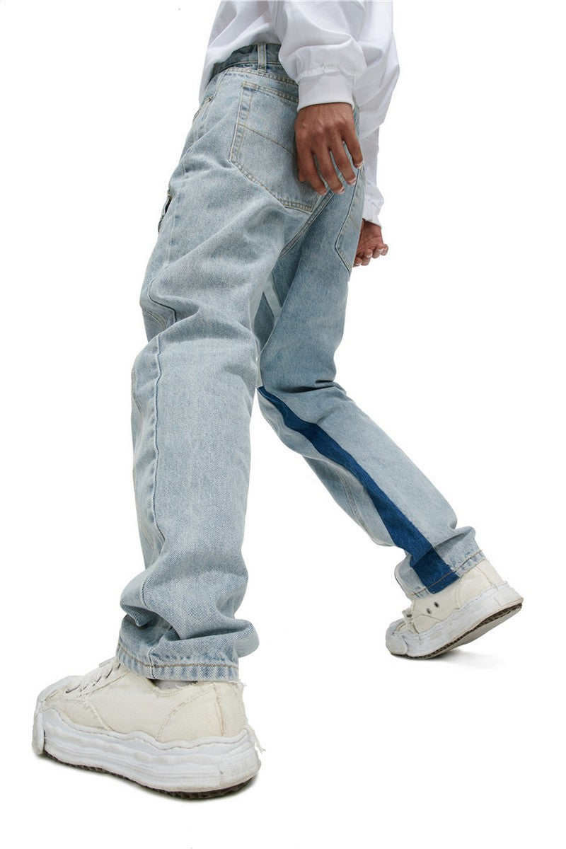 Old Order Front Pockets Washed Jeans
