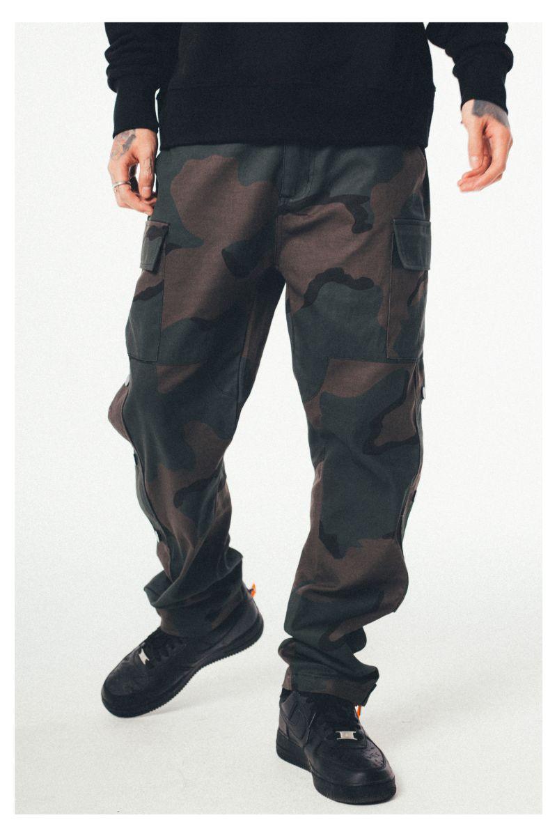 Antidote Camo Buttons Trousers