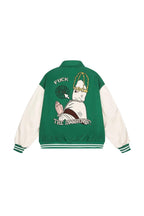 Penitent Embroidered Varsity Jacket