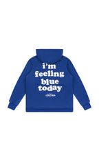 Feeling Blue Puff Print Hoodie